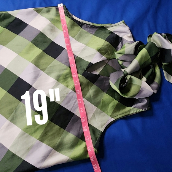 Nine West Suit Women's Sleeveless Tie Neck Top - Picture 8 of 12